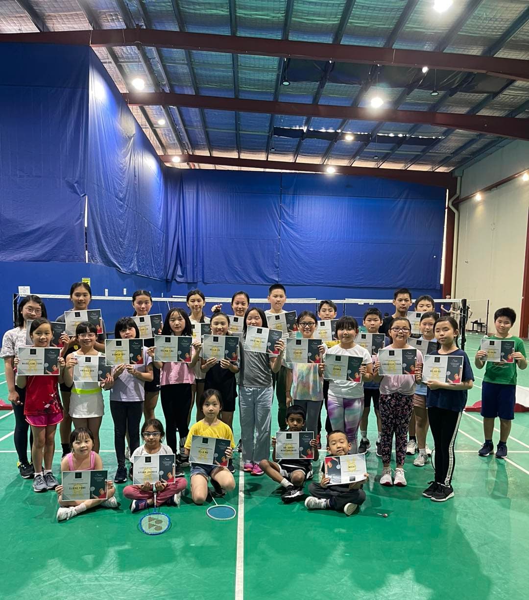 Kids training group image